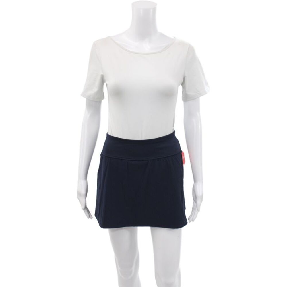 Spanx Womens Athletic Mini Skort Blue Size S
